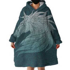 Unicorn SWLF3005 Hoodie Wearable Blanket