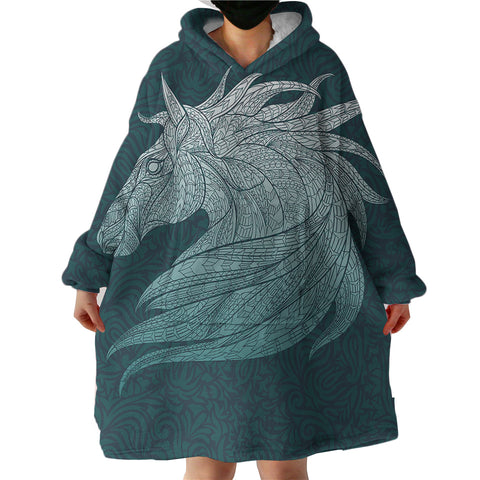 Image of Unicorn SWLF3005 Hoodie Wearable Blanket