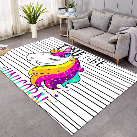 Image of Unicorn Time SW0505 Rug