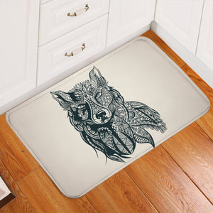 Pixie Designed Wolf Door Mat