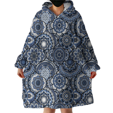 Image of Floor Tiles SWLF2238 Hoodie Wearable Blanket