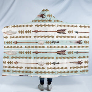 Tribal Arrows SW0837 Hooded Blanket