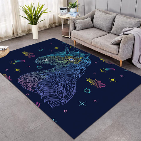 Image of Comet Unicorn SW0298 Rug