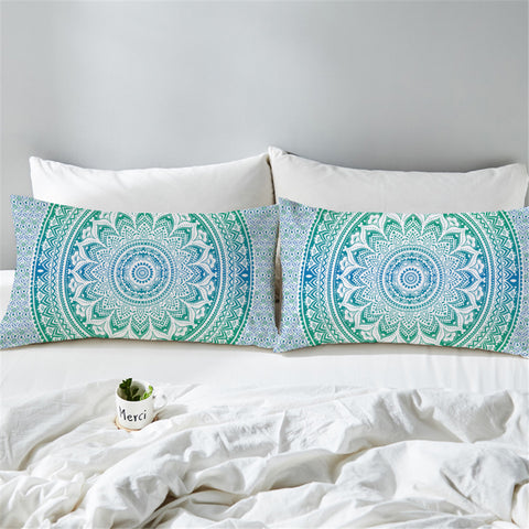 Image of Stylized Mandala Cool Pillowcase