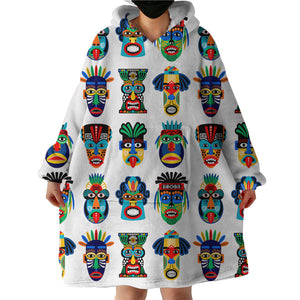 Tiki Collection SWLF2864 Hoodie Wearable Blanket