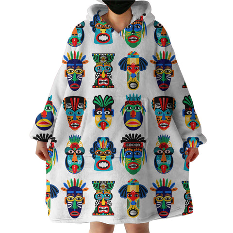 Image of Tiki Collection SWLF2864 Hoodie Wearable Blanket