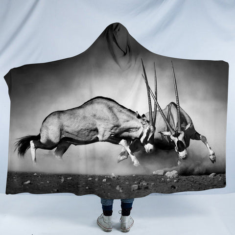 Image of B&W Onyx SW1534 Hooded Blanket