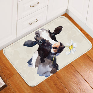 Milk Cow Mugshot Door Mat