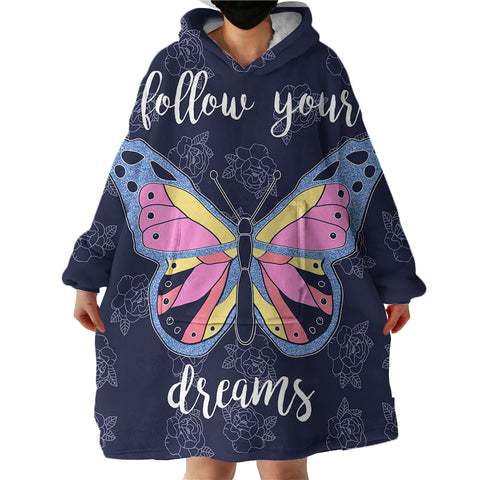 Image of Follow Your Dream SWLF1102 Hoodie Wearable Blanket