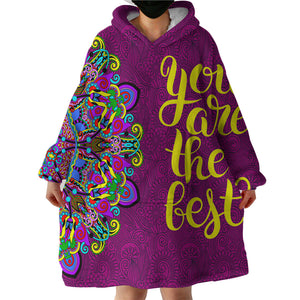 You Are The Best SWLF2064 Hoodie Wearable Blanket