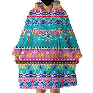 Aquarium SWLF0537 Hoodie Wearable Blanket