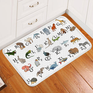 Animal Alphabet Door Mat