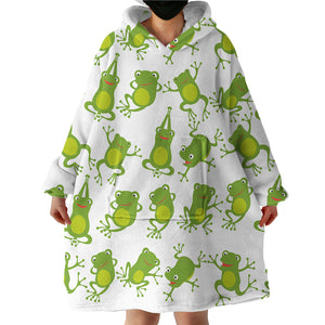 Froggies SWLF0757 Hoodie Wearable Blanket