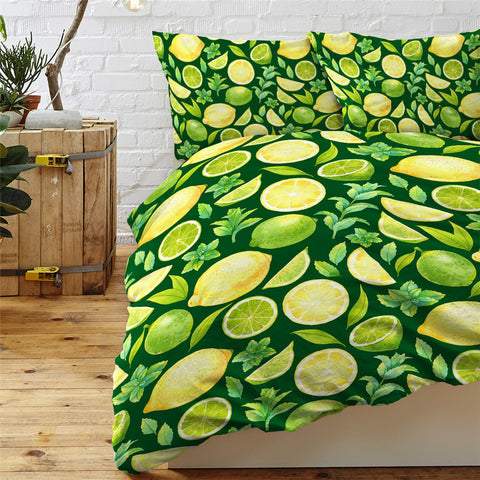 Image of Juicy Lemons Bedding Set - Beddingify