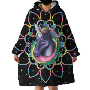 Dark Unicorn SWLF0064 Hoodie Wearable Blanket