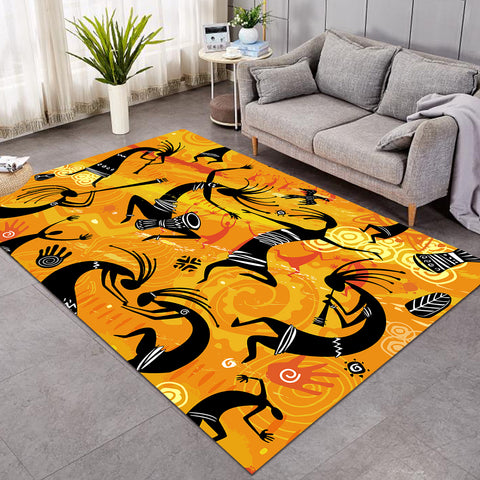 Image of Ritual Dances Sunset SW0518 Rug