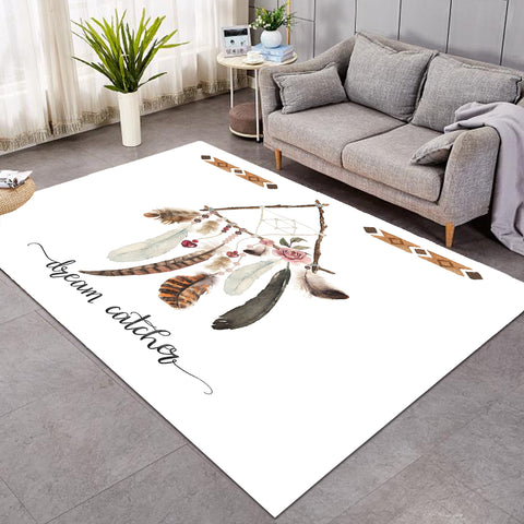 Image of Feathery Triangle Dream Catcher SW0865 Rug