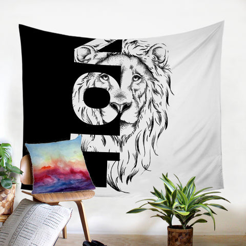 Image of LION SW0834 Tapestry