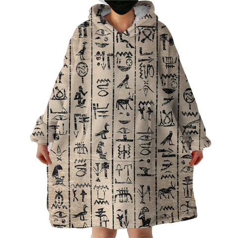 Image of Ancient Scriptures SWLF2777 Hoodie Wearable Blanket