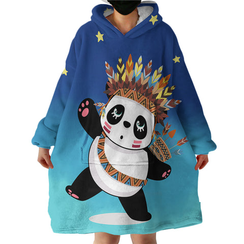 Image of Panda Archer SWLF0477 Hoodie Wearable Blanket