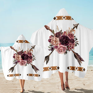 Arroses White Hooded Towel