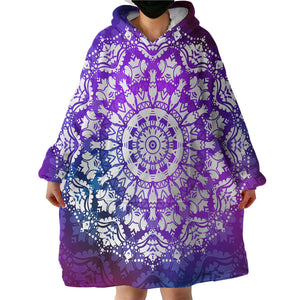 Concentric Design Purple SWLF2415 Hoodie Wearable Blanket