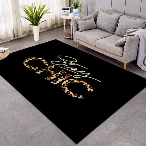 Image of Stay Chic Black SW1197 Rug