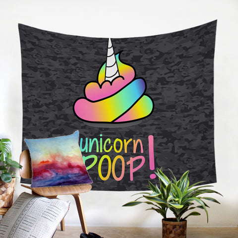 Image of Unicorn Poop SW0752 Tapestry