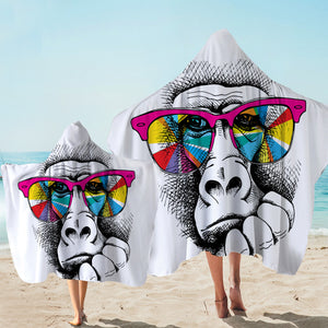 Snazzy Ape Hooded Towel