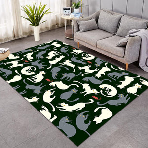 A Cluster Of Cats SW1657 Rug