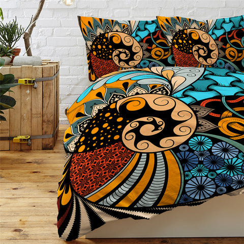 Image of Styled Swirl Bedding Set - Beddingify