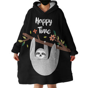 Happy Time SWLF0675 Hoodie Wearable Blanket