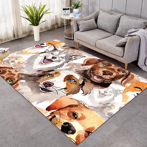 Image of Puppy Dog Pack SW1654 Rug