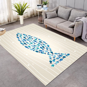 Fish Puzzle SW2191 Rug