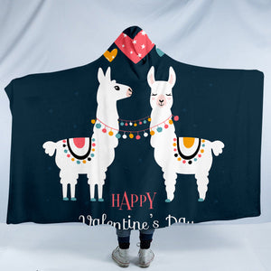 Llama Love SW1506 Hooded Blanket
