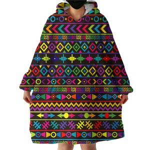 Color Sticks SWLF1673 Hoodie Wearable Blanket