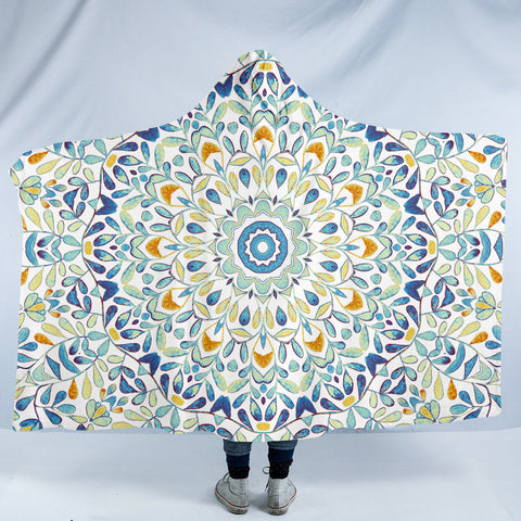 Image of Tiles Decoration SW1118 Hooded Blanket