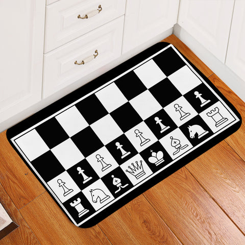 Image of Chessboard Door Mat