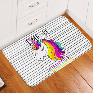 Unicorn Time Door Mat