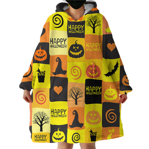 Halloween Themed SWLF1360 Hoodie Wearable Blanket