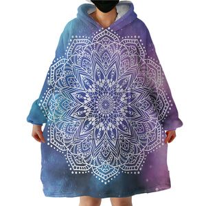 Mandala SWLF0078 Hoodie Wearable Blanket