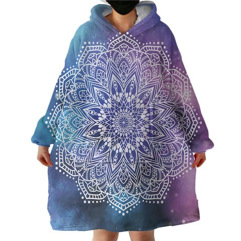 Image of Mandala SWLF0078 Hoodie Wearable Blanket