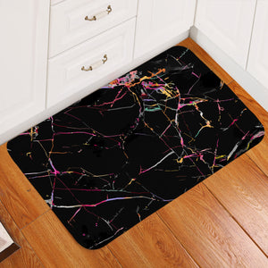 Color Crack Tiles Door Mat