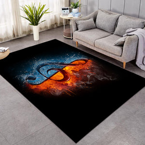 Elemental Contrast Treble Clef SW1370 Rug