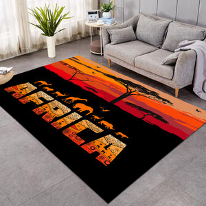 Africa Savannah Sunset SW0852 Rug