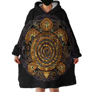 Amber Turtle SWLF0468 Hoodie Wearable Blanket