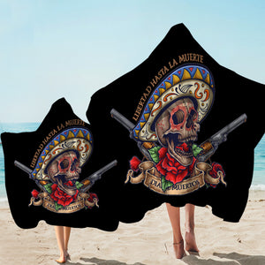 Mexican Gangster SW1552 Hooded Towel