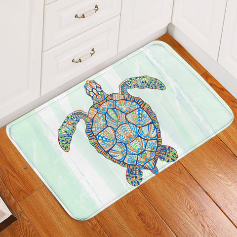 Image of Mosaic Turtle Door Mat