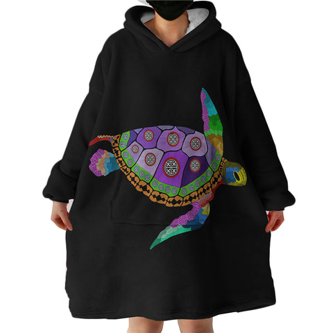 Image of Turtle SWLF2005 Hoodie Wearable Blanket