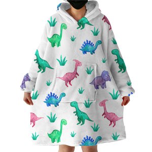 Dino Toy SWLF1745 Hoodie Wearable Blanket